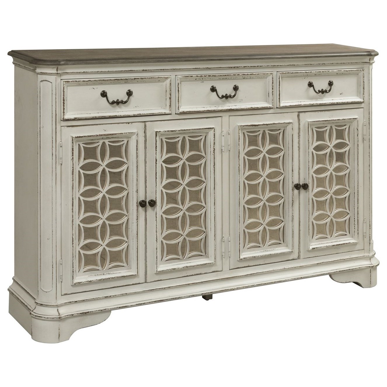 Liberty Furniture Magnolia Manor 244HB6642 Traditional Hall Buffet